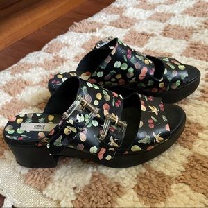 Miista Platform Fruit Sandals